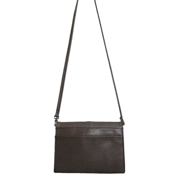HOBO Dark Brown Leather Shoulder Bag - Picture 5 of 12